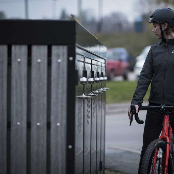 Cykelställ & cykelparkering | Cykelboxar | FalcoLok cykelboxar | image #6 |  
