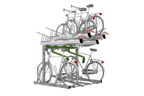 Cykelställ & cykelparkering | Cykelställ med laddningsuttag för elcyklar