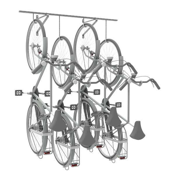 Cykelställ i två våningar & kompakta cykelställ | Cykelställ i två våningar och andra kompakta lösningar | Falco Hook cykelkrokar | image #1 |  