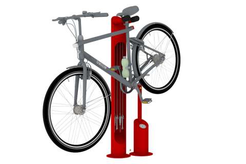 Cykelställ & cykelparkering | Cykelpumpar & Servicestationer