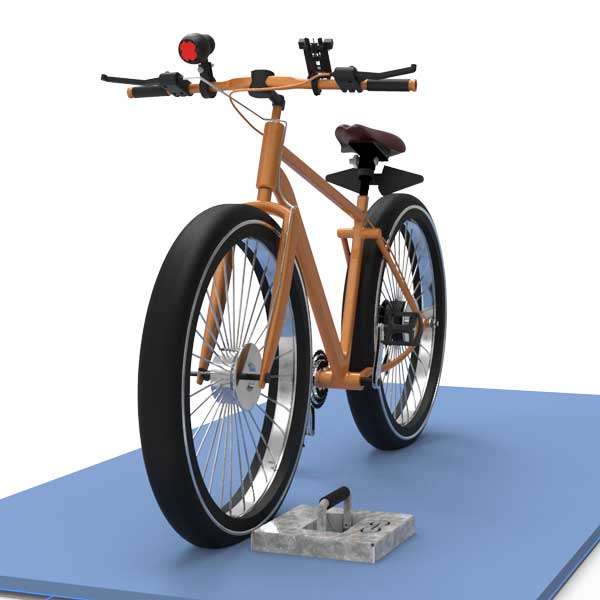 Cykelställ & cykelparkering | Cykelställ för lådcyklar och lastcyklar | FalcoLoop låsögla | image #2 |  