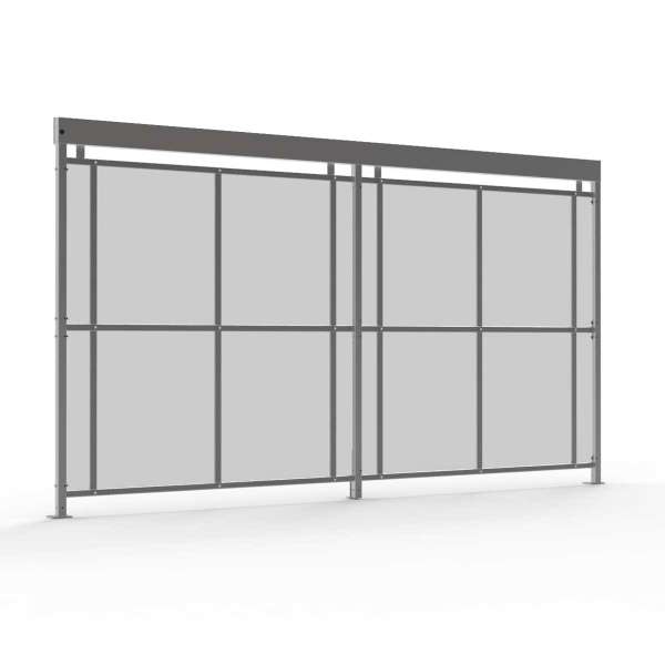 Cykeltak & cykelgarage | Väggbeklädnader materialval | Polykarbonat - transparent eller färgad Cykeltak & cykelgarage | Väggbeklädnader materialval | Polykarbonat - transparent eller färgad | image #3 |