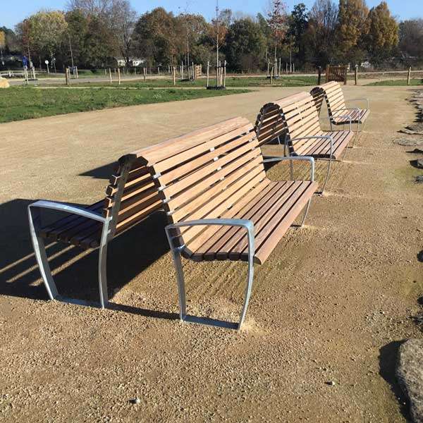 Miljöhus & Parkmöbler | Parkbänkar | FalcoRelax dubbelsidig bänk Miljöhus & Parkmöbler | Parkbänkar | FalcoRelax dubbelsidig bänk | image #2 |