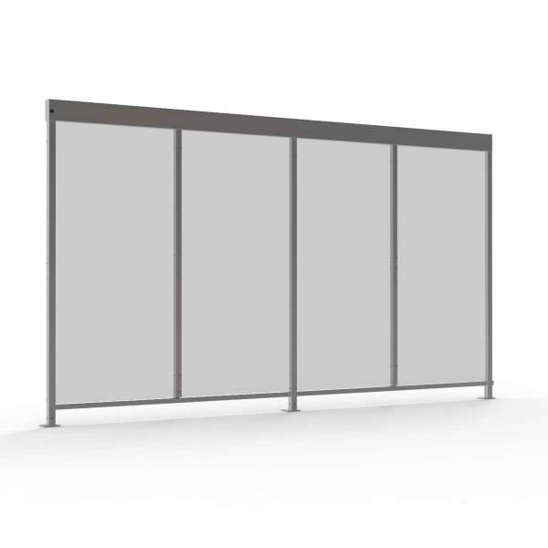 Cykeltak & cykelgarage | Väggbeklädnader materialval | Polykarbonat - transparent eller färgad Cykeltak & cykelgarage | Väggbeklädnader materialval | Polykarbonat - transparent eller färgad | image #1 |