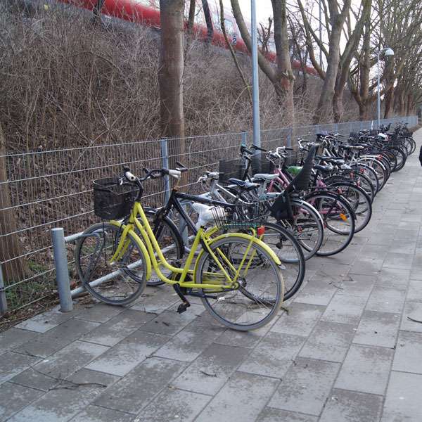 Cykelställ & cykelparkering | Cykelställ | Falco-DK enkelsidigt cykelställ | image #9 |  