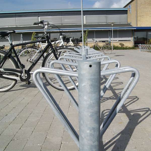 Cykelställ & cykelparkering | Cykelställ | Falco-DK dubbelsidigt cykelställ | image #6 |  