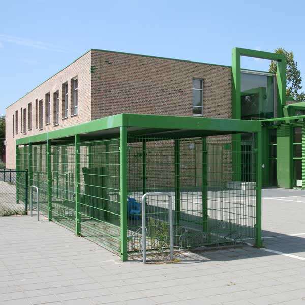 Cykeltak & cykelgarage | Väggbeklädnader materialval | Galler i stäl Cykeltak & cykelgarage | Väggbeklädnader materialval | Galler i stäl | image #3 |