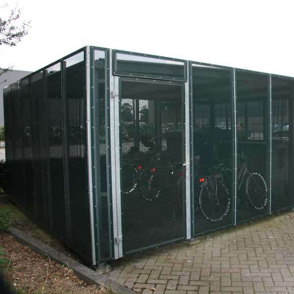 Cykeltak & cykelgarage | Väggbeklädnader materialval | Perforerad stålplåt Cykeltak & cykelgarage | Väggbeklädnader materialval | Perforerad stålplåt | image #8 |