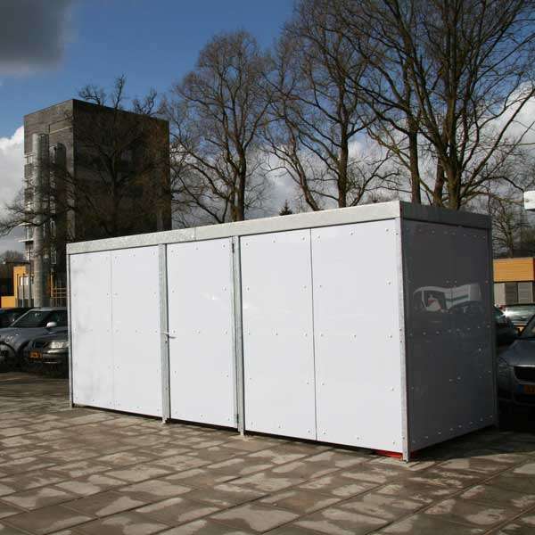 Cykeltak & cykelgarage | Väggbeklädnader materialval | Polykarbonat - transparent eller färgad Cykeltak & cykelgarage | Väggbeklädnader materialval | Polykarbonat - transparent eller färgad | image #6 |