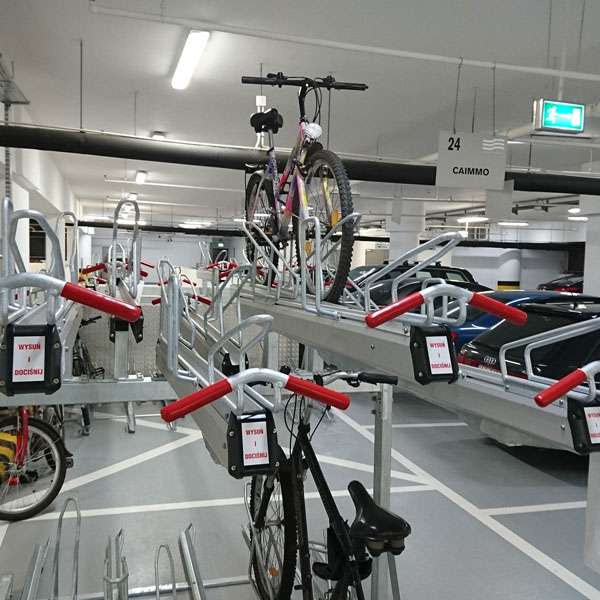 Cykelställ i två våningar & kompakta cykelställ | Cykelställ i två våningar och andra kompakta lösningar | Falco Premium+ - cykelställ i två våningar | image #11 |  