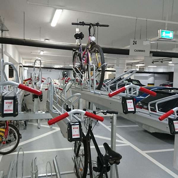 FalcoLevel Premium+ - cykelställ i två våningar