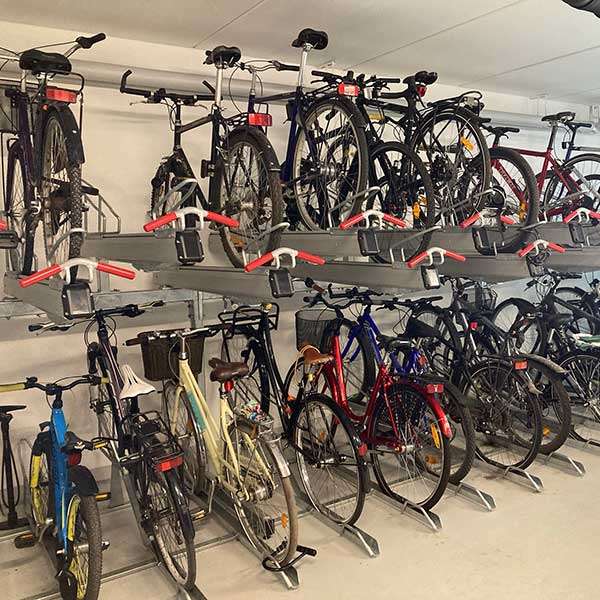 FalcoLevel Premium+ - cykelställ i två våningar