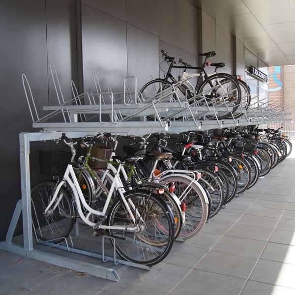 Cykelställ i två våningar & kompakta cykelställ | Cykelställ i två våningar och andra kompakta lösningar | FalcoLevel Eco - cykelställ i två våningar | image #9 |  