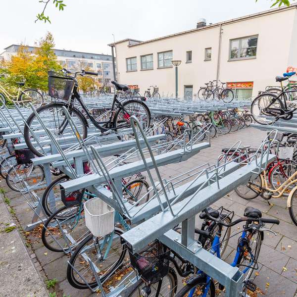 Cykelställ i två våningar & kompakta cykelställ | Cykelställ i två våningar och andra kompakta lösningar | FalcoLevel Eco - cykelställ i två våningar | image #8 |  