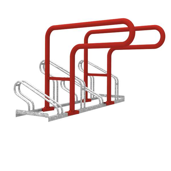 Cykelställ & cykelparkering | Cykelställ med ramfastlåsning | Falco A-11 extra säkert cykelställ med ramlåsning typ Horisontell | image #2 |  cykelställ med ramlåsning