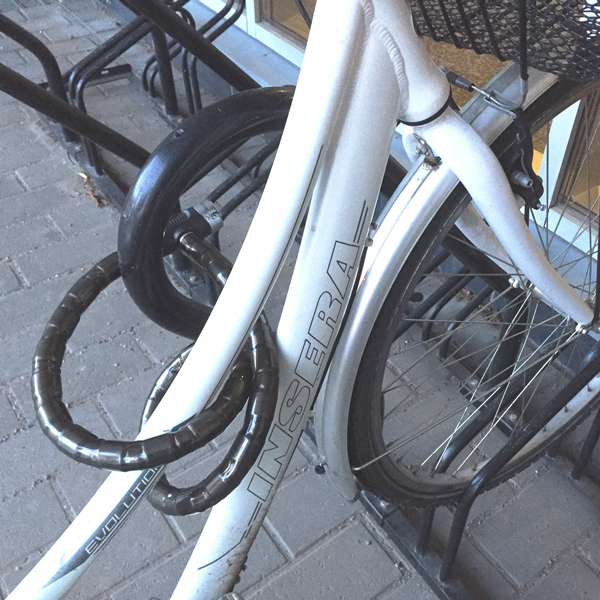 Cykelställ & cykelparkering | Cykelställ med ramfastlåsning | Falco A-11 extra säkert cykelställ med ramlåsning typ Diagonal | image #4 |  cykelställ med ramlåsning