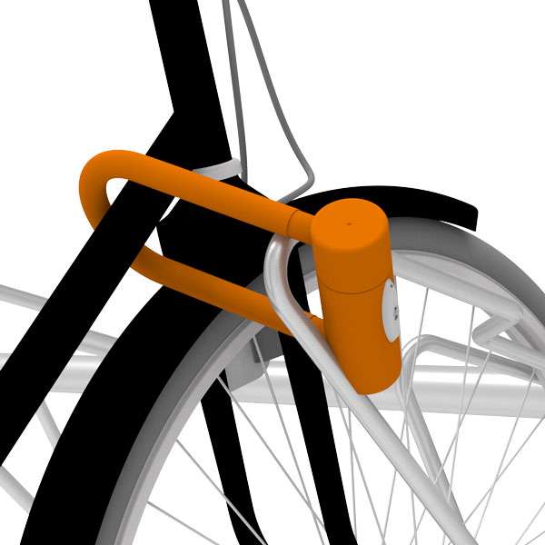 Cykelställ & cykelparkering | Cykelställ med ramfastlåsning | FalcoKoppla - ett säkert cykelställ med ramlåsningsmöjlighet | image #2 |  