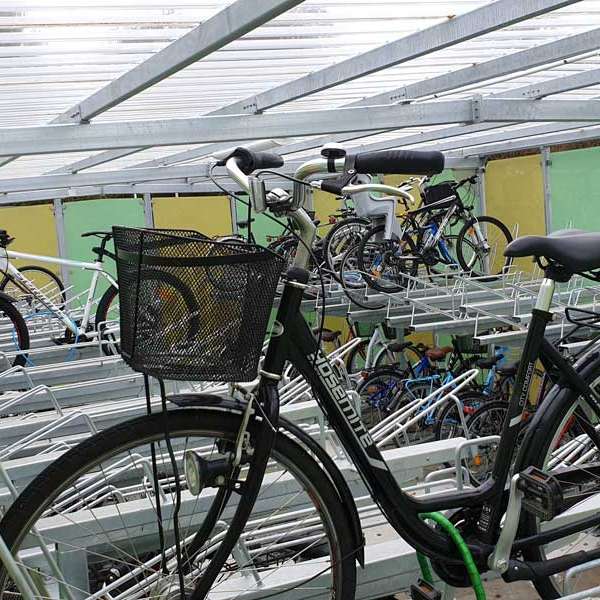 Stilfulla Falco Scandic cykelgarage