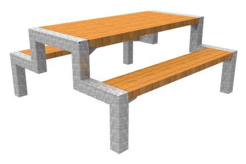 FalcoBloc Picknickbord