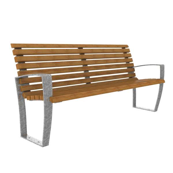 Miljöhus & Parkmöbler | Parkbänkar | FalcoRelax bänk med ryggstöd Miljöhus & Parkmöbler | Parkbänkar | FalcoRelax bänk med ryggstöd | image #1 |