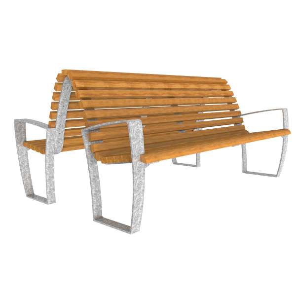 Miljöhus & Parkmöbler | Parkbänkar | FalcoRelax dubbelsidig bänk Miljöhus & Parkmöbler | Parkbänkar | FalcoRelax dubbelsidig bänk | image #1 |