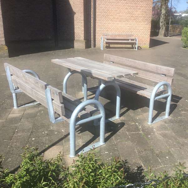 FalcoSwing bänk med ryggstöd