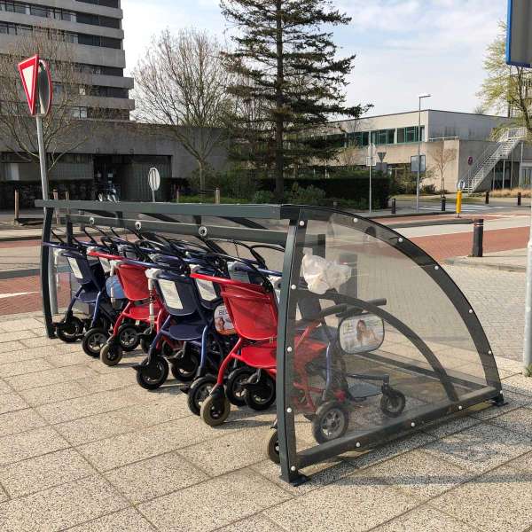 Cykeltak & cykelgarage | Barnvagnstak & Förvaring | FalcoRoller buggy shelter - Barnvagnstak och väderskydd även för rullatorer och rullstolar Cykeltak & cykelgarage | Barnvagnstak & Förvaring | FalcoRoller buggy shelter - Barnvagnstak och väderskydd även för rullatorer och rullstolar | image #3 |