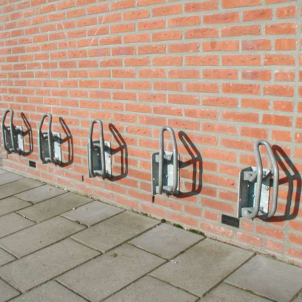 Cykelställ & cykelparkering | Cykelställ vägg | F-7MS väggmonterat cykelställ | image #4 |  