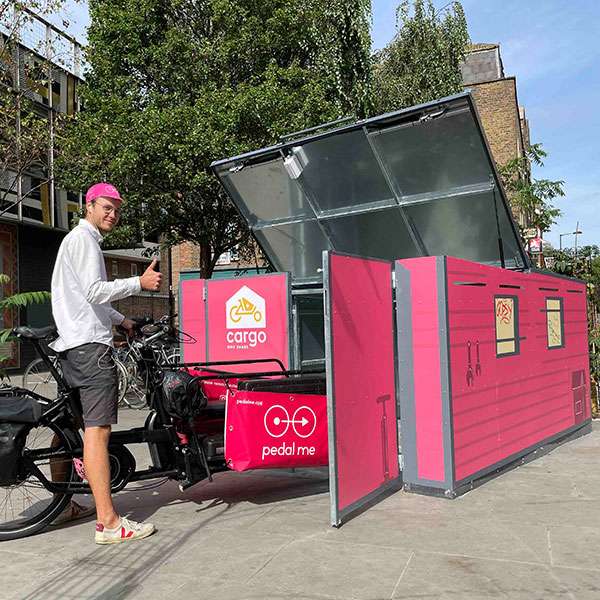 Cykelställ & cykelparkering | Cykelboxar | FalcoCargoBox lådcykelförråd | image #3 |  