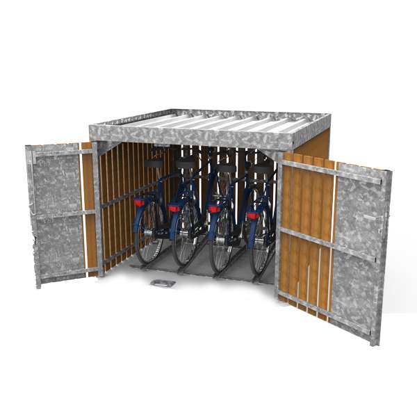 Cykelställ & cykelparkering | Cykelboxar | FalcoCrea väderskydd & förvaringsbox | image #1 |  FalcoCrea väderskydd & förvaringsbox