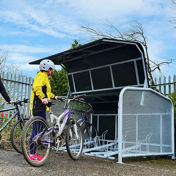 Cykelställ & cykelparkering | Cykelboxar | FalcoPod cykelbox | image #3 |  