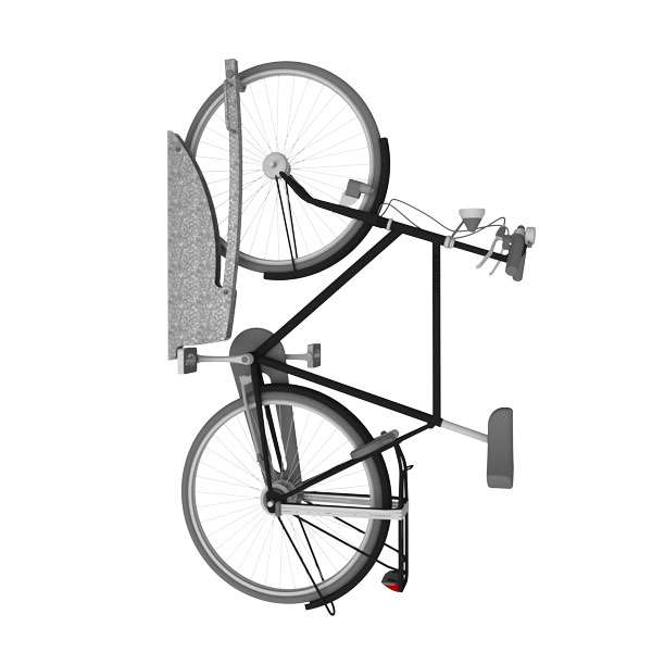 Cykelställ & cykelparkering | Cykelställ i två våningar och andra kompakta lösningar | FalcoMat - vägghängda kompakta cykelställ | image #1 |  