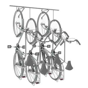 Cykelställ & cykelparkering | Cykelställ i två våningar och andra kompakta lösningar | FalcoHook cykelkrokar | image #1