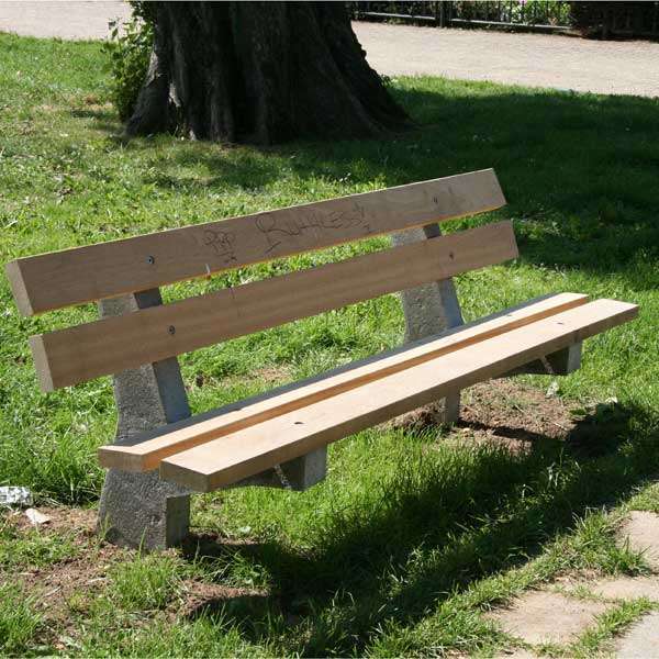 straatmeubilair buitenbank zitbank parkbank FalcoPark