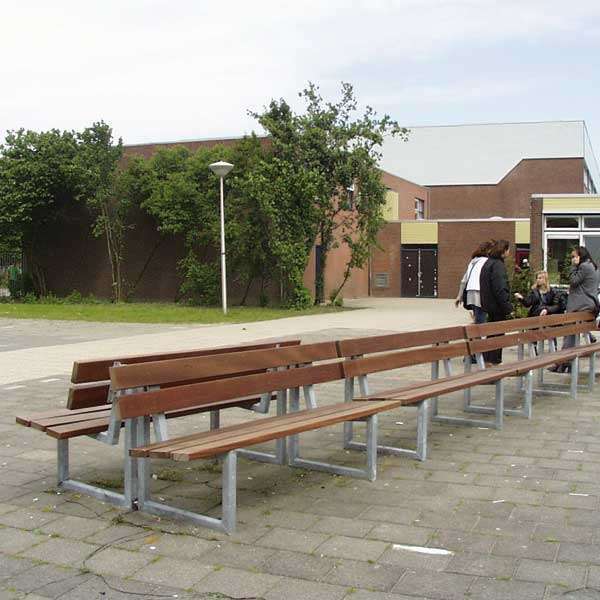 FalcoSway bänk med ryggstöd