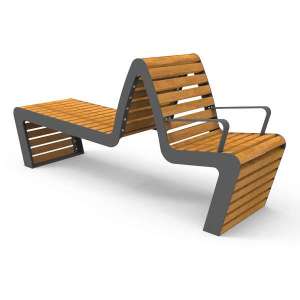 Miljöhus & Parkmöbler | Parkbänkar | FalcoLinea bänk Sofa | image #1