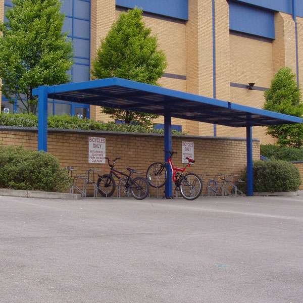 overkapping fietsparkeren fietsoverkapping FalcoSpan