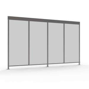 Cykeltak & cykelgarage | Väggbeklädnader materialval | Polykarbonat - transparent eller färgad | image #1