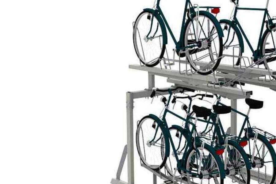 FalcoLevel Eco - cykelställ i två våningar