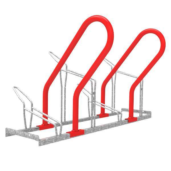 Falco A-11 extra säkert cykelställ med ramlåsning typ Diagonal