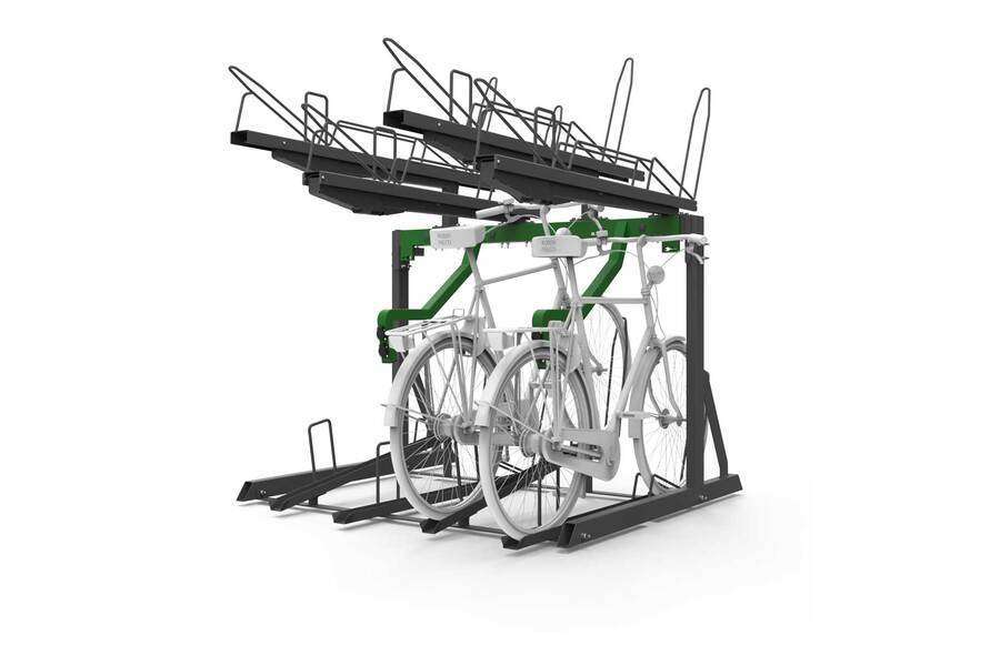 FalcoLevel Eco med laddningsuttag för elcyklar