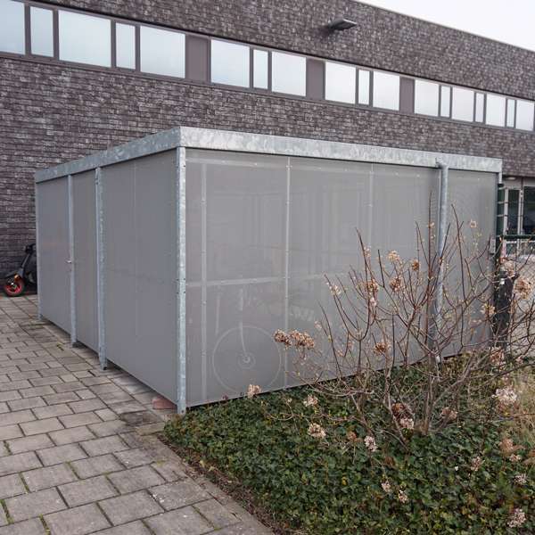 overkapping fietsparkeren fietsoverkapping berging FalcoLok perfo
