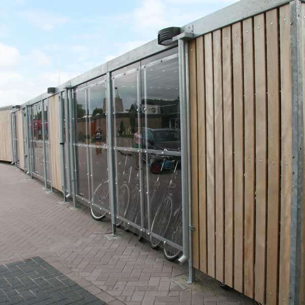 overkapping fietsparkeren fietsoverkapping berging FalcoLok