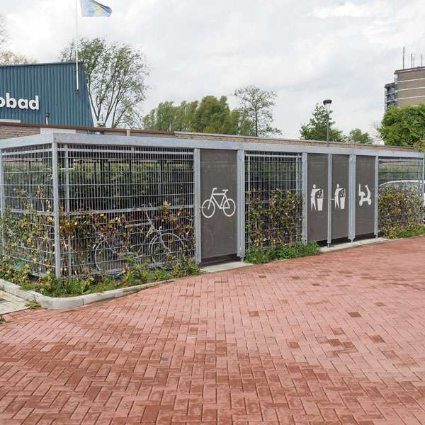overkapping fietsparkeren fietsoverkapping berging FalcoLok