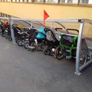 Barnvagnstak Falco Buggy Shelter till Stiftelsen Judeica