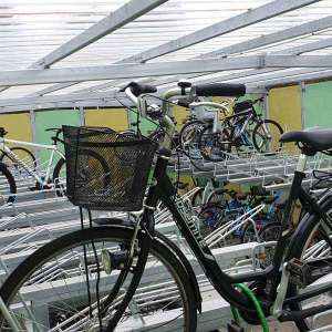 Stilfulla Falco Scandic cykelgarage