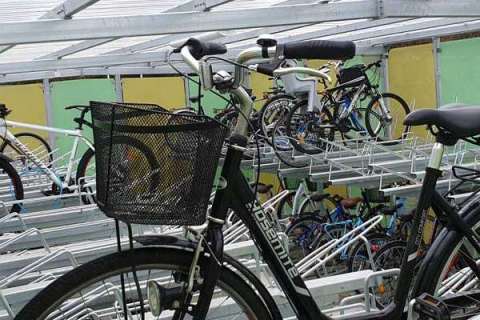 Stilfulla Falco Scandic cykelgarage