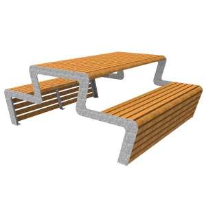 Miljöhus & Parkmöbler | Picknickbord | FalcoLinea picknickbord | image #1