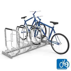Cykelställ & cykelparkering | Cykelställ | FalcoFida dubbelsidigt cykelställ | image #1