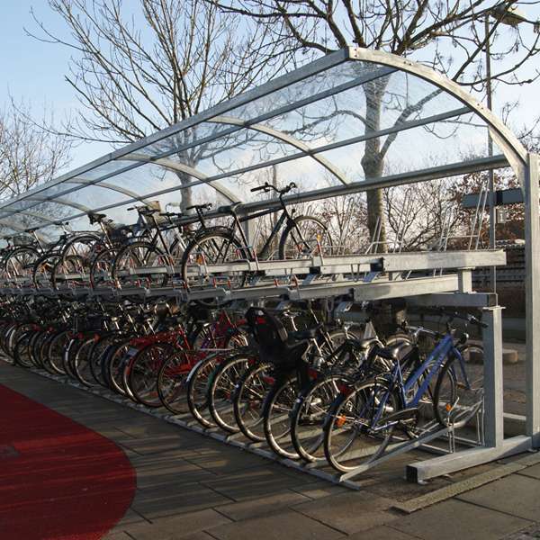 FalcoGamma Level cykeltak för tvåvåningsställ